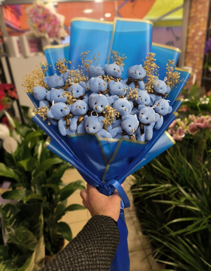 Ayıcık Buketi 20 Adet