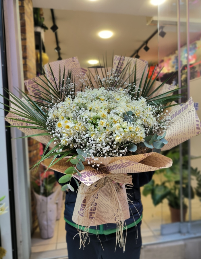 Özel Nergis Buketi 20 Demet